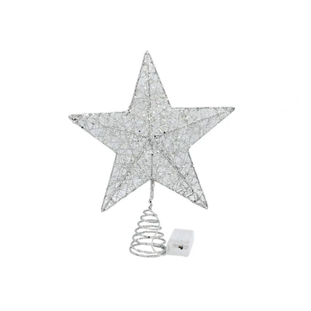 Estrela LED de Ferro para Árvore de Natal - SwanChristmas