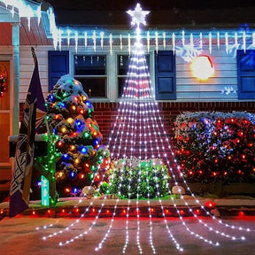 Cachoeira de LED's para Árvore de Natal - SwanChristmas